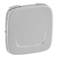 Панель лицевая Valena Allure MyHome Play Zigbee для радиоприемного выкл. 1-канального с нейтралью алюм. Leg