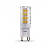 Лампа светодиодная LED4-G9/830/G9 4Вт капсульная 3000К теплый G9 340лм 220В Camelion
