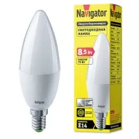 Лампа светодиодная 61 325 NLL-C37-8.5-230-4К-E14-FR Navigator
