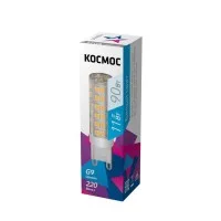 Лампа светодиодная LED 11Вт 220В G9 4500К КОСМОС