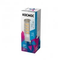Лампа светодиодная LED 3Вт 220В G9 4500К КОСМОС