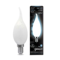 Лампа светодиодная Filament Свеча на ветру E14 5Вт 4100К OPAL GAUSS