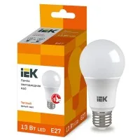 Лампа светодиодная ECO A60 15Вт грушевидная 230В 6500К E27 IEK LLE-A60-15-230-65-E27