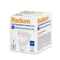 Лампа светодиодная RLMR1650 5W/840 5Вт 4000К бел. WFL GU5.3 400лм 230В FS1 RADIUM