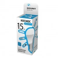 Лампа светодиодная LED A60 15Вт грушевидная 220В E27 4500К 3 уровня яркости Smart КОСМОС