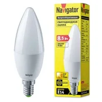 Лампа светодиодная 61 324 NLL-C37-8.5-230-2.7К-E14-FR Navigator