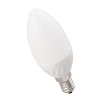Лампа светодиодная ECO C35 5Вт свеча 4000К бел. E14 450лм 230-240В IEK LLE-C35-5-230-40-E14
