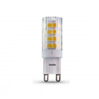 Лампа светодиодная LED4-G9/845/G9 4Вт капсульная 4500К бел. G9 360лм 220В Camelion