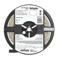 Лента светодиодная 71 767 NLS-5050CW30-7.2-IP65-12V R5 7.2Вт/м (уп.5м) Navigator