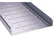Лоток листовой перфорированный 400х80 L3000 сталь 1мм DKC 35306