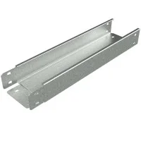Лоток неперфорированный 300х80 L2500 сталь 0.8мм LN80х300х0.8х2500 БЫСТРЫЙ МОНТАЖ КМ