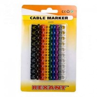 Маркер кабельный 0-9 комплект в блистере от 4 до 6мм (уп.100шт) Rexant