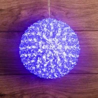 Шар светодиод. d20см 200LED 13Вт 220В IP20 син. NEON-NIGHT