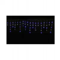 Электрогирлянда занавес светодиодная Звёздочки-1 ULD-E5505-196/DTK WHITE-BLUE STARS-1 бел. и син. 56LED 5.5х0.5м IP20 Uniel