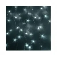 Гирлянда Светодиодный дождь с контроллером 1.5х1.5м 144LED бел. прозр. провод 12Вт 230В IP20 NEON-NIGHT 235-035