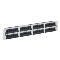 Патч-панель UTP 48RJ45 2U T568B кат.5е Leg
