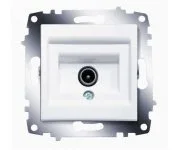 Механизм розетки TV Cosmo без потерь с экранированием бел. ABB
