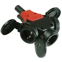 Розетка скрыт. уст. 16А 230В 2P+E IP44 ДКС