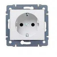 Розетка СП Cariva 2Р+3 нем. станд. сл. кость блист. Leg