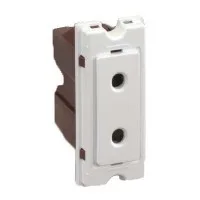 Механизм розетки 1-м СП 1мод. Simon82 Centralizations 10А IP20 винт. зажим механизм графит Simon