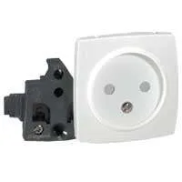Механизм розетки 1-м СП Oteo 16А IP31 защ. шторки бел. Leg