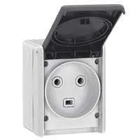 Розетка Plexo 32А 230В 2К+3 IP44 Leg