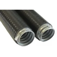 Металлорукав в ПВХ изоляции МПГ НГ LSHF-25 (уп.50м) черн. ЗЭТА