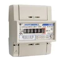 Счетчик CE101 R5 145 М6 1ф 5-60А 1 класс точн. мех. экран DIN-рейка Энергомера 101001003007791