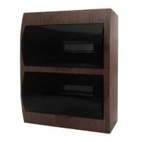 Щит ЩРН-П-24 IP41 темное дерево PROxima EKF pb40-n-24-dark