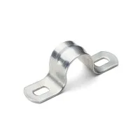 Скоба креп. метал. оцинк. двухлап. СМД d25-26 (уп.100шт) Fortisflex