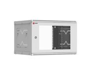 Шкаф телекоммуникационный Astra A 6U 600х350 настенный разборный дверь стекло Basic EKF