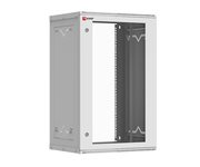 Шкаф телекоммуникационный Astra A 18U 600х350 настенный разборный дверь стекло Basic EKF