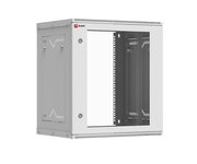 Шкаф телекоммуникационный Astra A 12U 600х350 настенный разборный дверь стекло Basic EKF