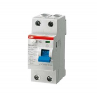 Выключатель дифференциального тока (УЗО) 2п 40А 30мА тип A F202 ABB