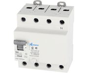 Устройство защитного откл. УЗО-100Про 4п 16А 100mA тип AC Контактор