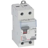 Выключатель дифференциального тока (УЗО) 2п 100А 30мА тип AC DX3 Leg