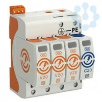 Устройство защиты от импульсных перенапр. УЗИП 280В SurgeController V20-3+NPE+FS-280 3 пол. OBO