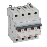 Выключатель автоматический модульный 4п C 6А 6000/6кА DX3-E Leg