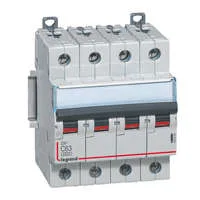 Выключатель автоматический модульный 4п B 10А 6000/10кА DX3 Leg