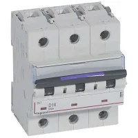 Выключатель автоматический модульный 3п D 16А 50кА DX3 Leg