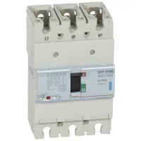 Выключатель авт. 3п DPX3 250ER 160А 70кА для защиты эл. двиг. Leg