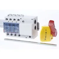 Выключатель Vistop 3P 63А боков. управл. с красн. рукояткой Leg