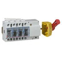 Выключатель Vistop 4P 100А бок. управл. с красн. рукояткой Leg
