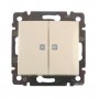 Механизм выключателя 2-кл. СП Valena 10А IP31 с 2 оранж. инд. сл. кость Leg в Выключатели клавишные, переключатели от Legrand в интернет магазине ЭлектроОм электротовары 1 774113 774113 Legrand 1