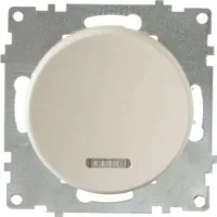 Механизм выключателя 1-кл. СП Florence 10А IP20 с подсветкой беж. OneKeyElectro