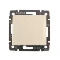 Механизм выключателя 1-кл. 2п СП Valena 10А IP44 сл. кость Leg