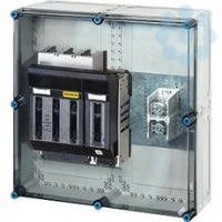 Корпус пластиковый Mi 300х600х170 IP65 с выкл.-разъединителем сер. с прозр. крышкой Mi 5860 HENSEL
