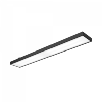ЛПО Standart 1200x180x40 40Вт 3000К Опал Черный