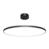 Ring Slim Inlight d800 h18 w6 50Вт 6500К Черный