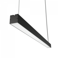 Line Alum Standart 980x50x50 20Вт 4000К Опал Черный